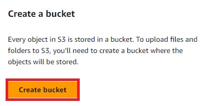 Create bucket